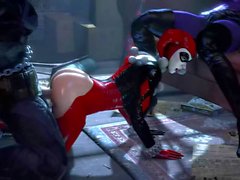 Harley Quinn dominare Batman