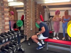PersonalTrainersxxx Rebecca More y Summer Rose Fuce the