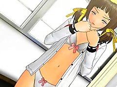 Gran pecho salta alumna hentai 3D de dick