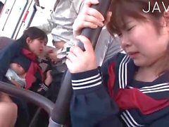 Jap teen makes sex in bus 03