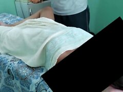 Hot Mature Wife Sensual Massage Filmed By Hubby Spycam