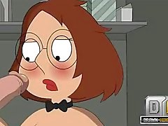 Family Guy Porn Megs tritt in Wandschrank