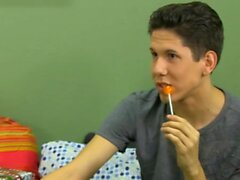 Cute lollipop twinks Ryan Sharp and Braden Klien anal fuck