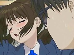 Nenäkäs anime hunajaa kastumista mirri sormella