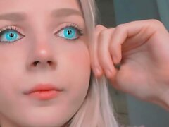 Sexy Webcam Teen macht einen Striptease