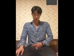 koreanisches amateur-solo männliches asiatisches twink junges dünnes getontes zucken off wichsen masturbation streicheln asiatisch 