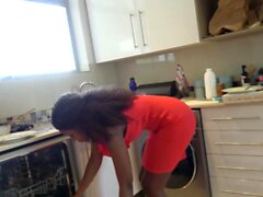 Africain Sex Trip - Real Black Housewife cul mangé