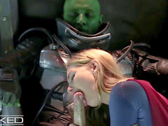 LATEX anal, látex, supergirl anal