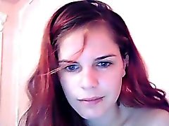 Redhead attraente ragazza procace recupero e disegno internet Wi scopare