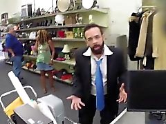 Pawnshop staff gets fucked by his client