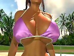 Brunette 3D tissit