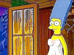 Simpsons Anime baracca di amore