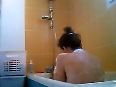 Mi tía inconsciente de baño cámara espía