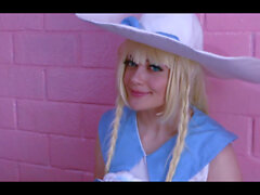 Pokemon cosplay, teenage roleplay, blond